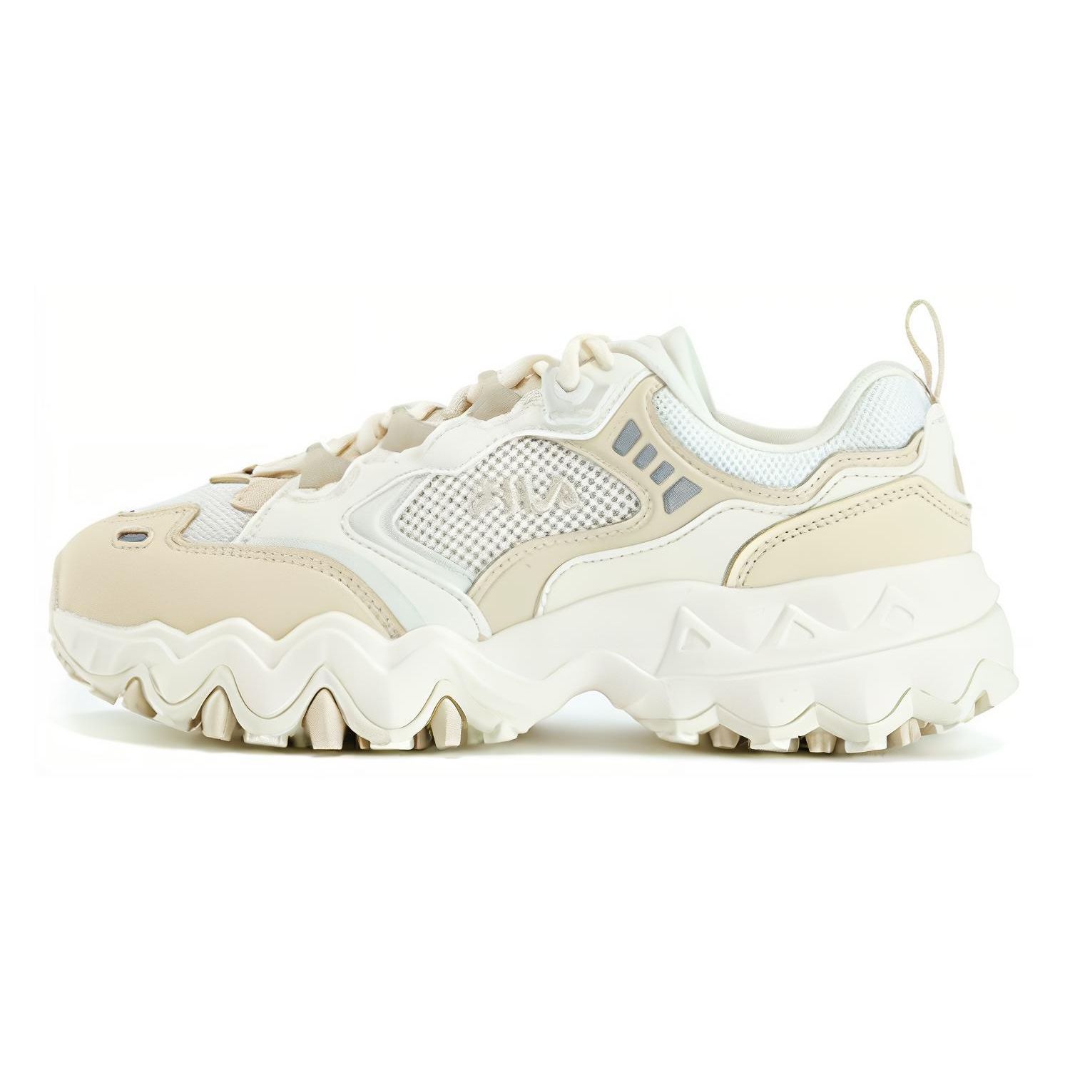 

Fila Oakmont 3 Ткань Синтетическая кожа Тпу Удобные Универсальные Низкие Повседневные Кроссовки Женские кроссовки Бежевый F12W332105FWA 38.5