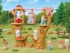 Sylvanian Families Family Trip Play Set Ropeway ST Mark Ages Sylvanian Epoch [Cute Set] (CO-64, Certified, 3+, Toy, Dollhouse, Families, Co., Ltd.)