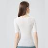 Women's 100% Fine Wool Round Neck Knit Sweater