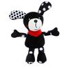 BBSKY Black & White Baby Stroller Mobile: Rabbit, Bee, Bird & Dog Plush Hanging Ornaments 