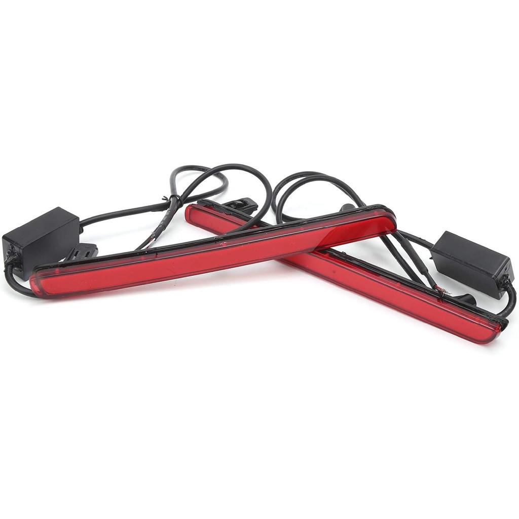 Rear Bumper Light, 2Pcs Tail Bumper Driving Light LED Brake Parking Lamp IP68 Fit for Hatchback 2019‑2020, Tail Brake Light