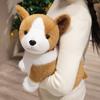 Oreiller en Peluche Chien Corgi Dessin Animé Jouet en Peluche Kawaii Chien Shiba Inu Animaux en Peluche pour Anniversaire d'Enfants Cadeaux Fête des Enfants