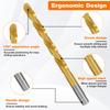 High Speed Steel Screw Drill Bit and Bolt Extractor Set Multifunctional Nut Extractor Enduring Bolt Screw Separator Twist Drill