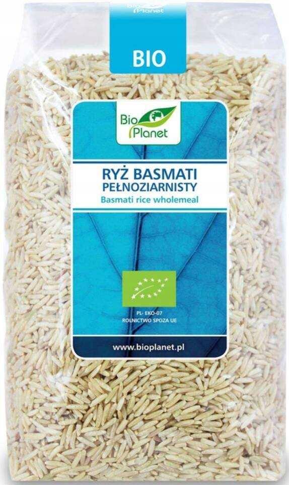 WHITE BASMATI RICE GLUTEN-FREE ORGANIC 1 kg - BIO PLANET