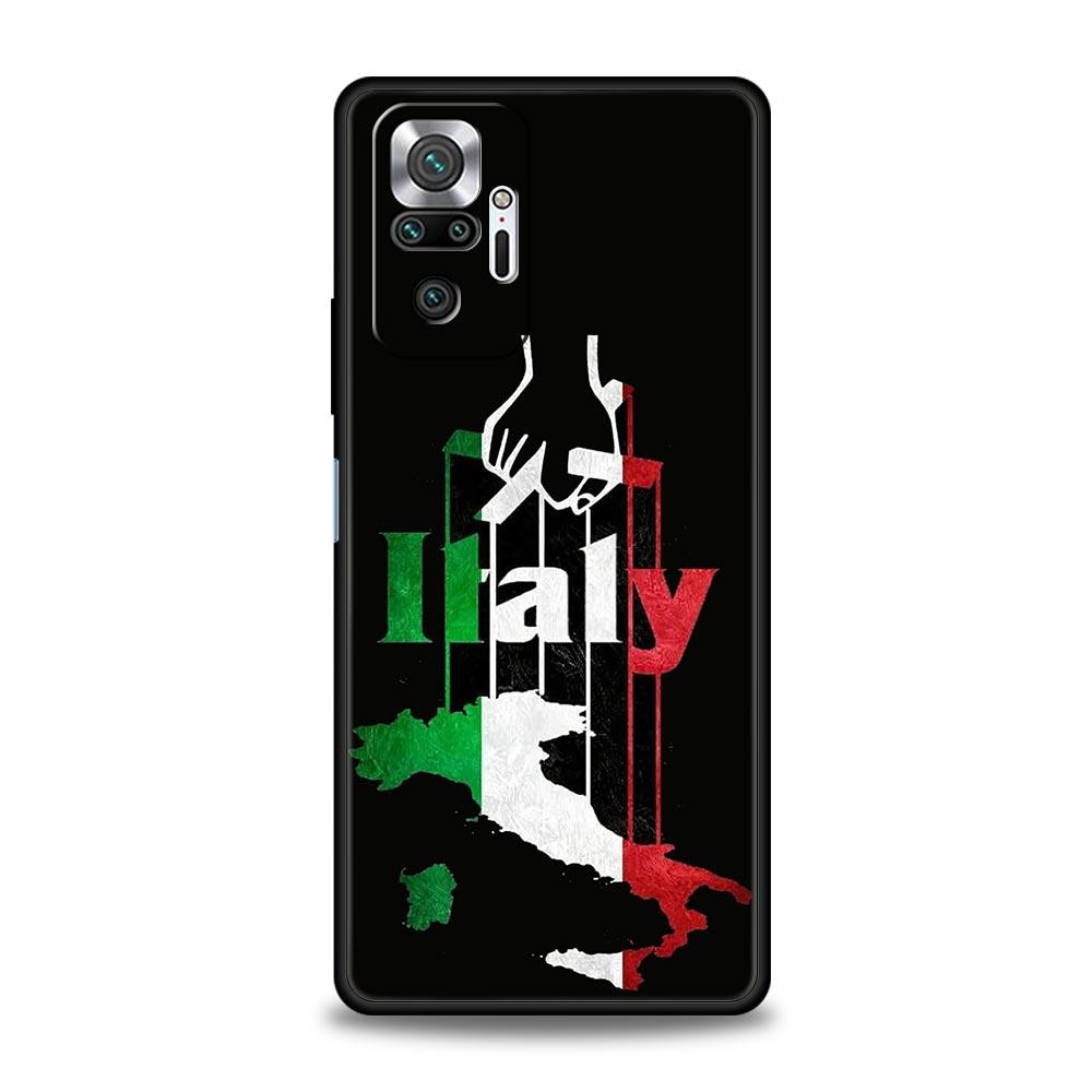

Phone Case For Xiaomi Redmi Note 14 13 12 Pro Plus 5G 9S 9 10 11 4G 14C 13C 12C 10C 9C 9A Soft Cover Italian flag Redmi Note 14 Pro 5G (Global)