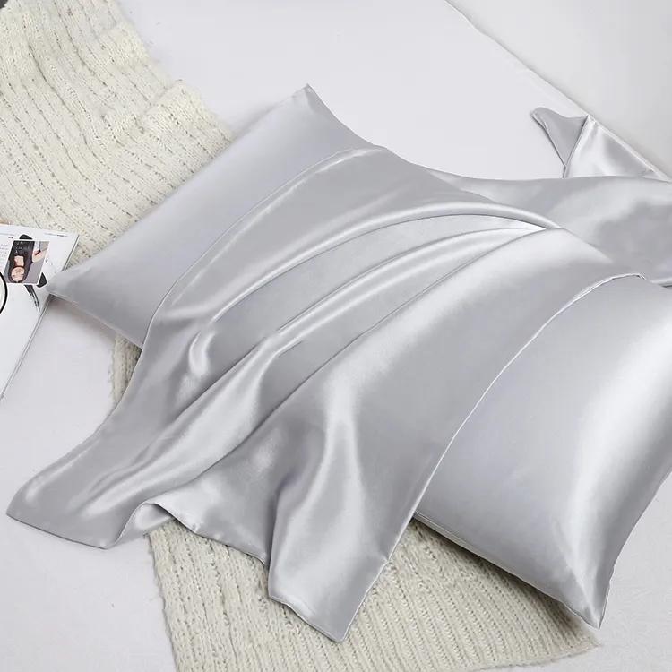 Jmg Clothing Unisex 22 Momme 100% Natural Mulberry Silk Pillowcase Double-Sided Natural Silk Luxury Silk Pillowcase