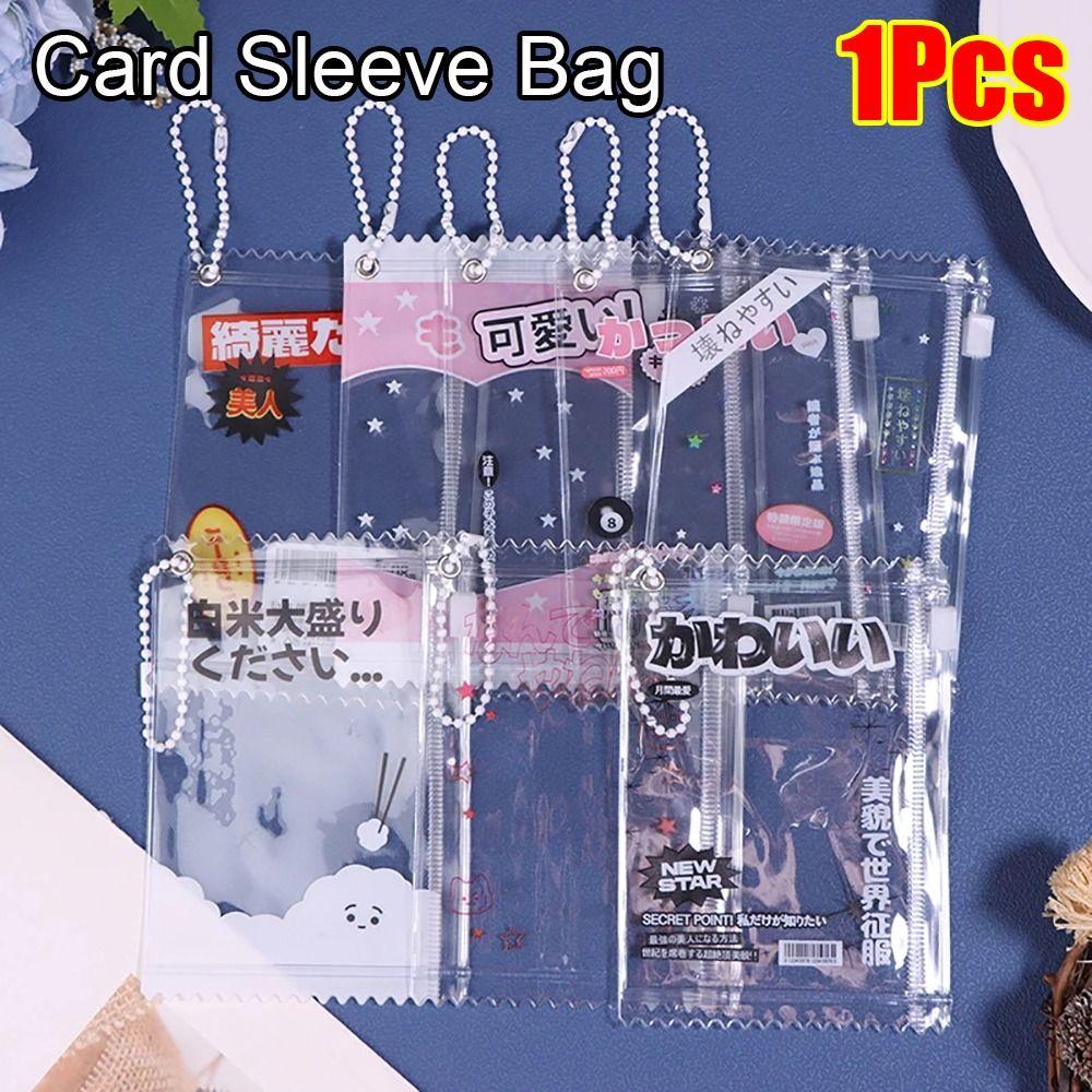 

1Pcs 3 Inch Card Sleeves Plastic Holder Bag New Protective Shell Type 8