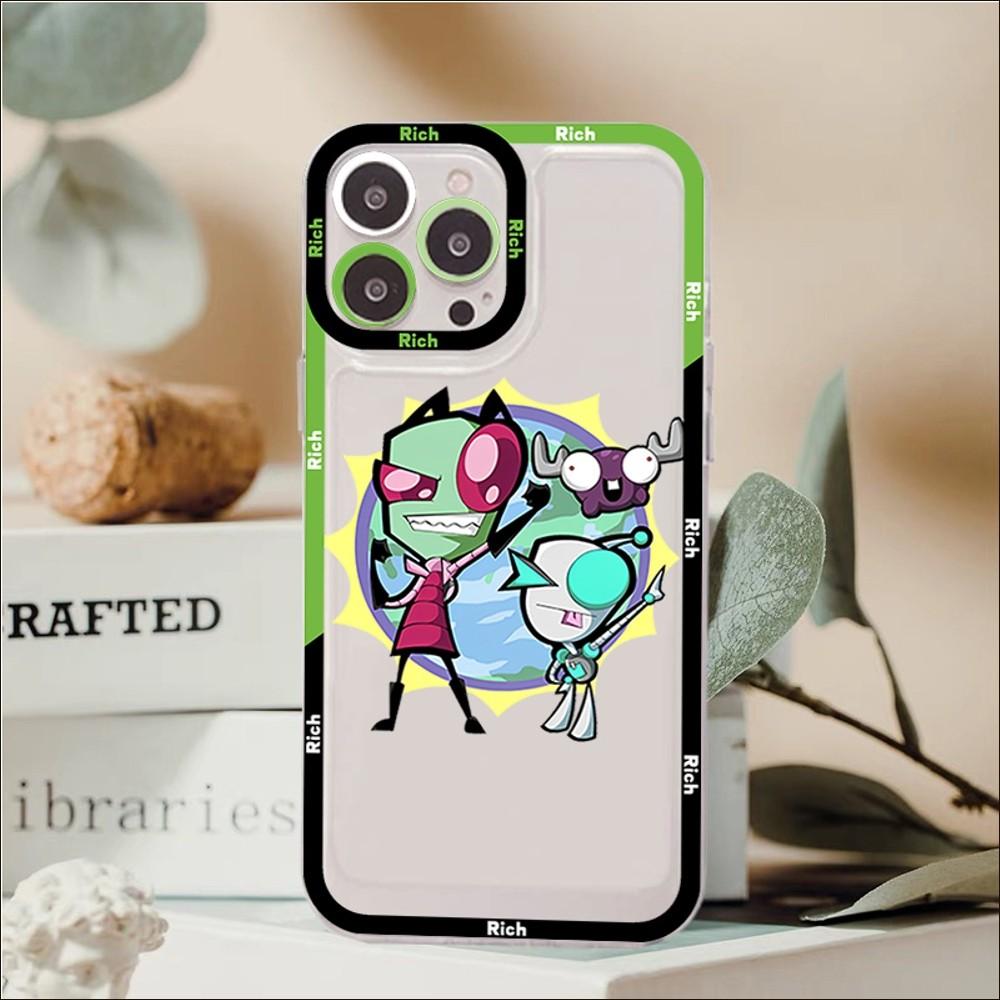 Invader Zim Phone Case For IPhone 14 13 12 11 Pro Max XS X XR SE 2020 6 7 8 Plus Mini Protective Cover