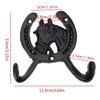 Decorative Iron Horseshoe Wall Hook Clothes Hook Clothes Hanger for Children