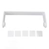 Acrylic Paper Towel Holder Self Adhesive Paper Towel Rack  Kitchen Bathroom Laundry Room