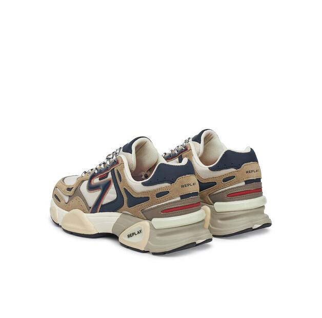 Men's Sneakers REPLAY Gms9m .000.c0008t Beige