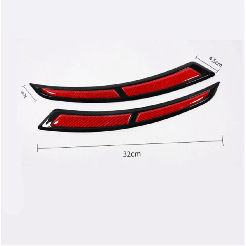 Wheel Arch Pads Made of 100% Real Carbon Fiber In a Sporty Style for Cars, Mudguard/mudguard Protection Pads, Arch Extensions, Stickers, Stripe, Car
