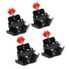 4PCS Corner Clamp Thickened Open Type 90 Degree Right Angle Adjustable Swing Jaw Clamp for