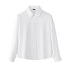 Boy White Shirt Children Blue Students School Uniform Performance Clothes Long Sleeve Girls White Tshirt