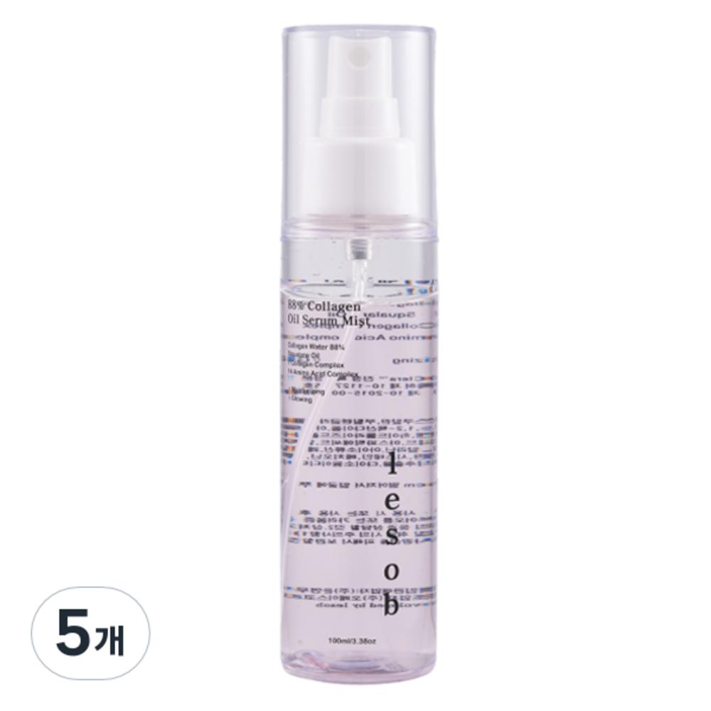 Lesob Sérum apaisant à l'huile de squalane et au collagène, 100 ml, 5 pièces