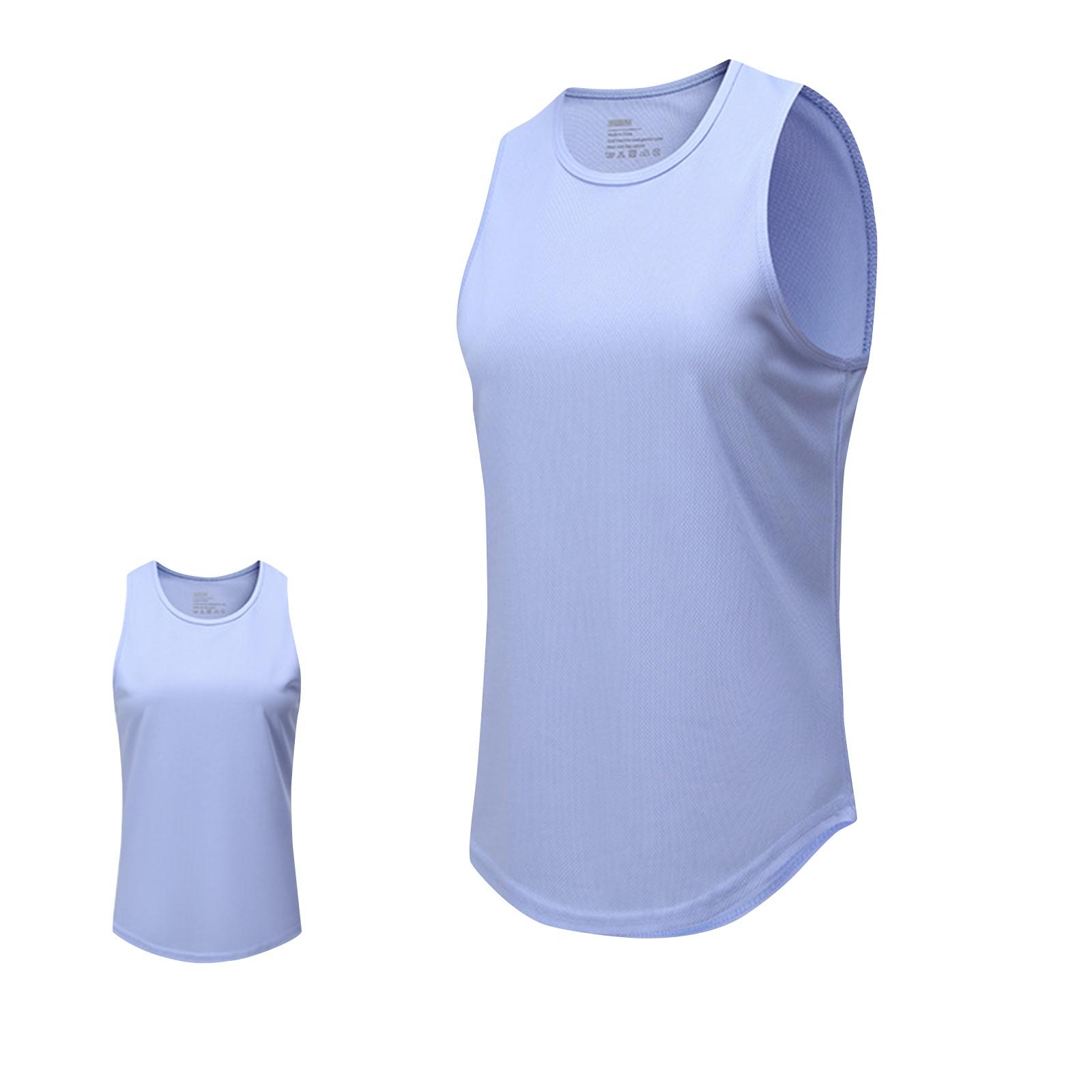 

Жіночий повсякденний суцільний колір спортивний швидковисихаючий одяг фітнес короткий жилет L