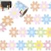 Colored Poster Border Stickers Flower DIY Black Board Decorative Stickers Waterproof Wavy Edge Paper