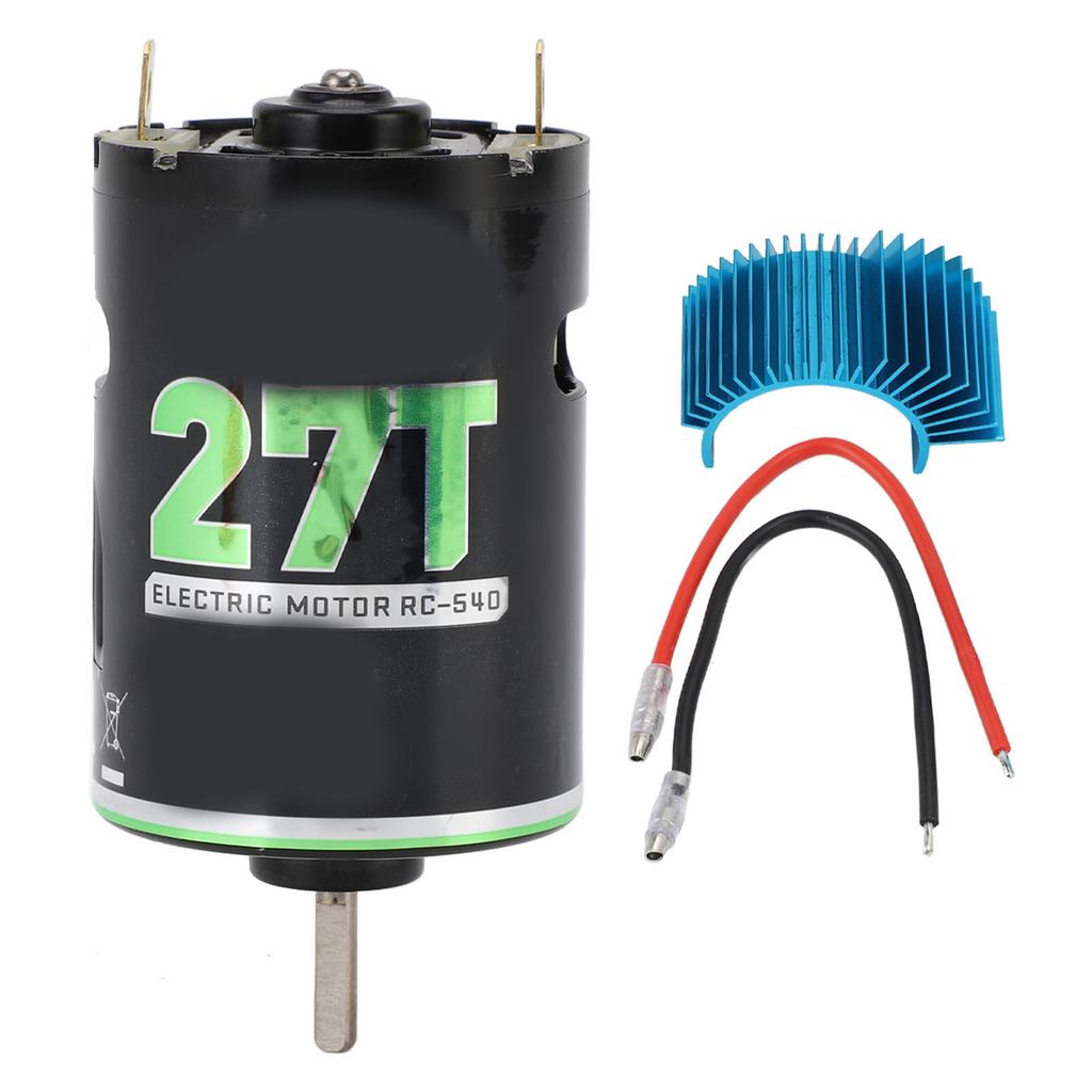 540 Brushed Motor with Blue Heatsink for 1/10 RC Climbing Car Off Road Vehicle Racing Car