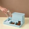 Automatic Cat Feeder Water Dispenser Integrated Pet Food Bowl Drinking Fountain Dual Use Dog Kitten Feeding Watering Pet