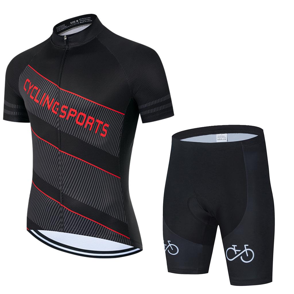 2026 Summer Breathable Sports Team Training Cycling Clothing Breathable Men Short Sleeve Mallot Ciclismo Hombre Verano Cycling Jersey Sets 2026