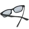 Black x Light Smoke Fashion Glasses Stylish Eyeglasses for Men and Square Clear Colored UV Popular [Berkuto] (Non-prescription) Stylish, Women, Shape,