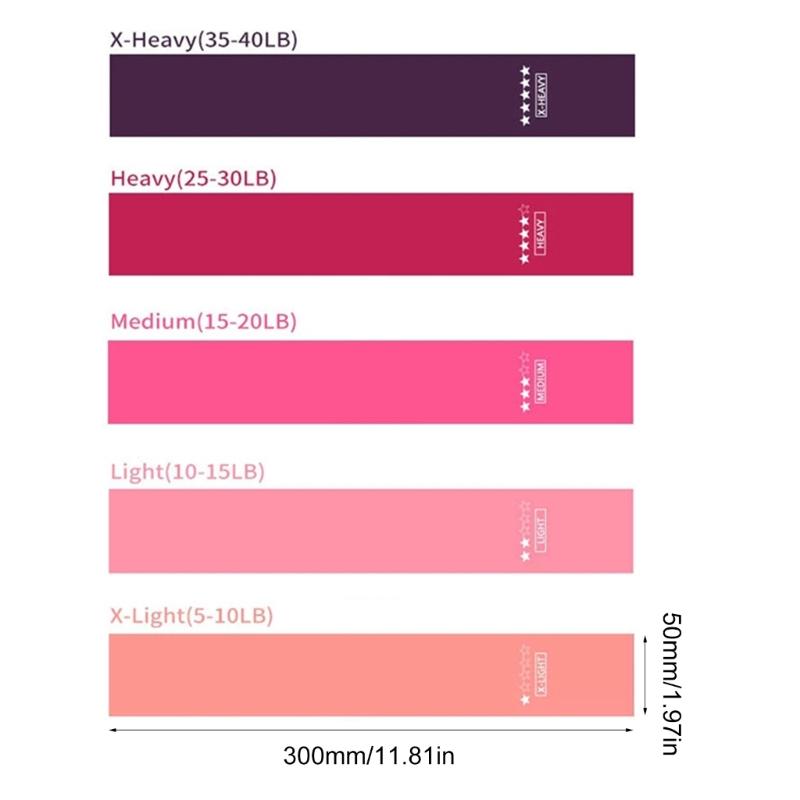 Unisex Hip Band Hip Circles Loop Resistance Elastics Band Workout Exercise Gym