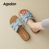 Slippers Women's Summer Outer Wear New Beautiful Not Tired Feet Roman Cool Slippers with Skirt Sandals
