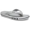 Crocs Bayaband Comfortable Simple Anti-Rubbing Flip-Flops Unisex Footwear Gray 205393-007