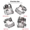 1Pair Handlebar Control Switch Housings Cover Button Caps Chrome Kit Motorcycle For Harley Sportster Forty-Eight XL1200X 2014-22