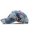 European and American New Rice Flag Graffiti Baseball Cap Men's and Women's Fashion Trendy Brand Cap Summer Visor Hat
