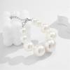 Pearls Collar Necklace Vintage Style Beads Bracelet Pearls Earrings Beads Jewelry Perfect Gift for Girlfriends Woman