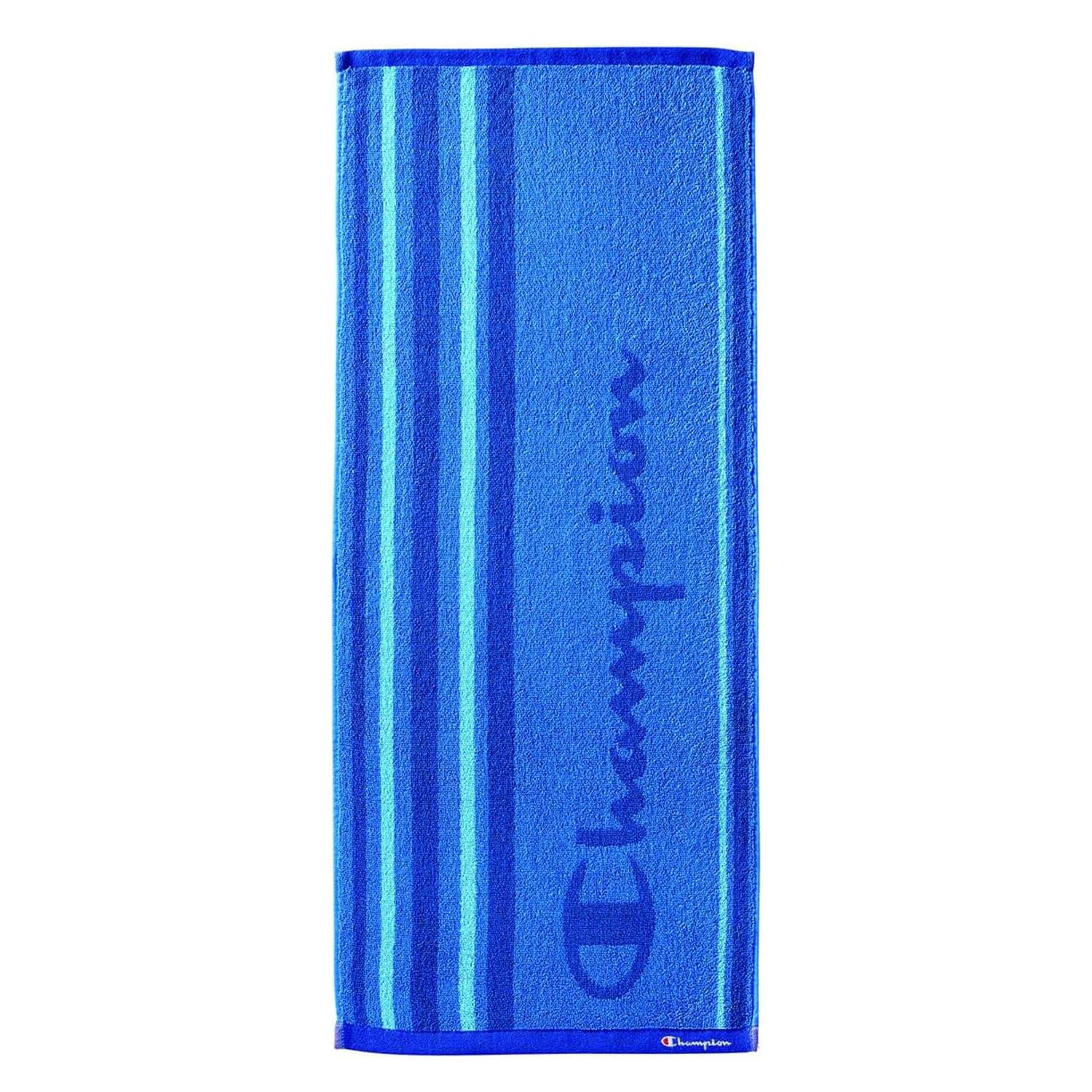 

Полотенце для лица Champion с логотипом Champion, синее, хлопковое, антибактериальное и дезодорирующее 5065020400 100%