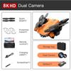8K Drone 5G GPS Profissional Obstáculo Evitação UVA Câmera Dupla HD Fotografia Aérea Controle Remoto Aeronave Brinquedos