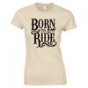 Motorcycle Born To Ride Skinny Fit TShirt