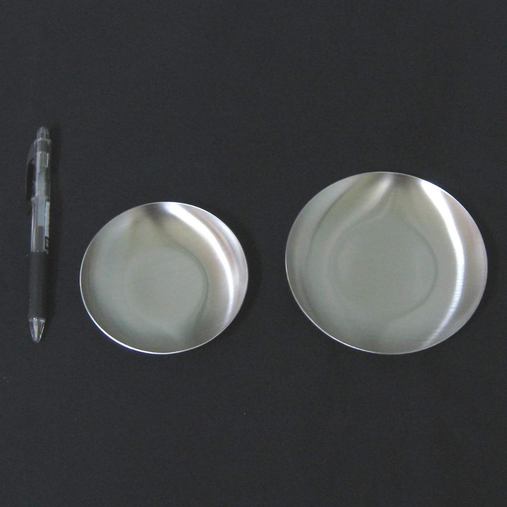 Nagao Tsubame-Sanjo Small Item Trays, R Tray, 118mm, Set of 6, Satin Finish, Made In Japan