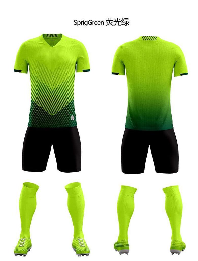 Set Divise da Calcio Uomo e Donna Maglie da Calcio a Manica Corta Asciugatura Rapida Abbigliamento da Allenamento Calcio Bambini