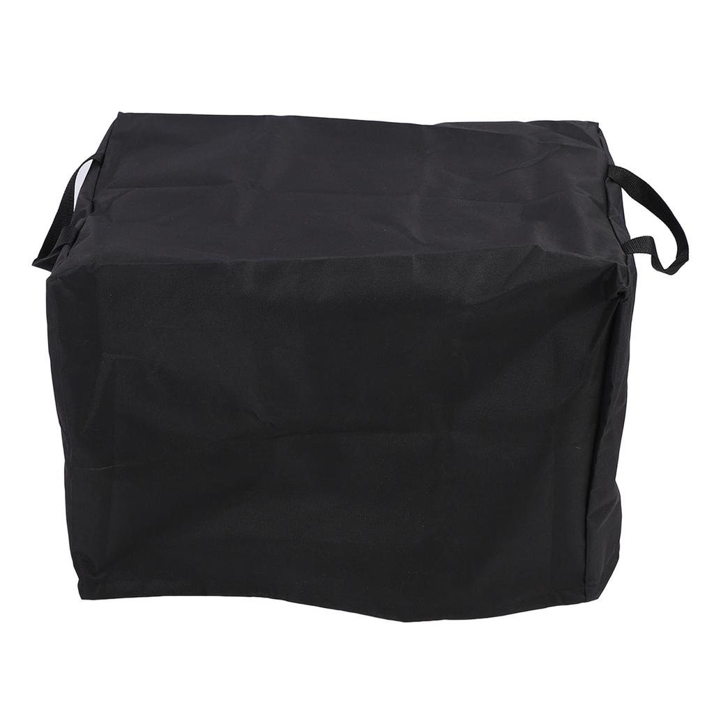 Heat Press Cover Black Dust Proof Sun Proof 600D Oxford Cloth T Shirt Press Machine Cover for Furniture Microwave Oven