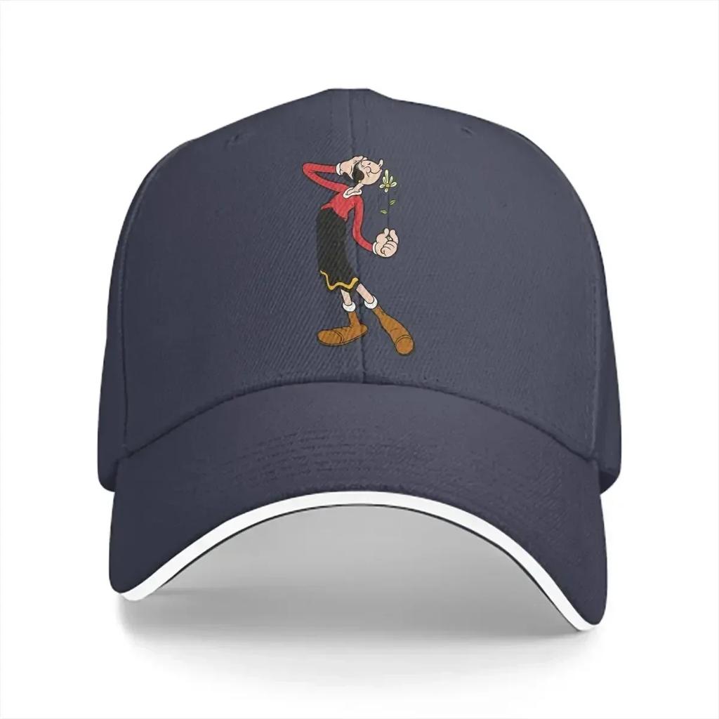 Flower Baseball Cap Unisex Hats Visor Protection Snapback the Sailor Popeye Gifts Caps