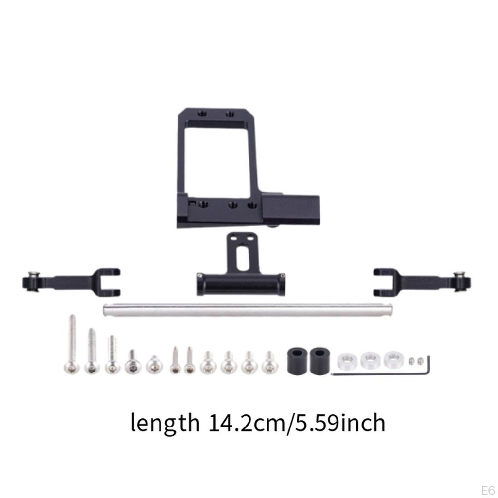 Bat Servo Mount 1/10 RC Crawler Full Hydraulic Steering Cylinder Kit for Vanquish Phoenixs