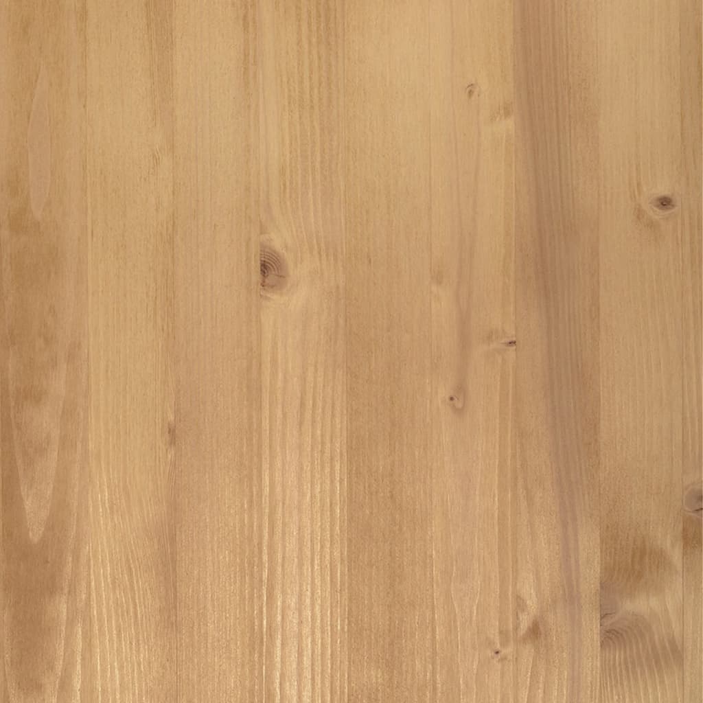 Vidaxl Witryna Vigo, 85X35X170 Cm, Lite Drewno Sosnowe