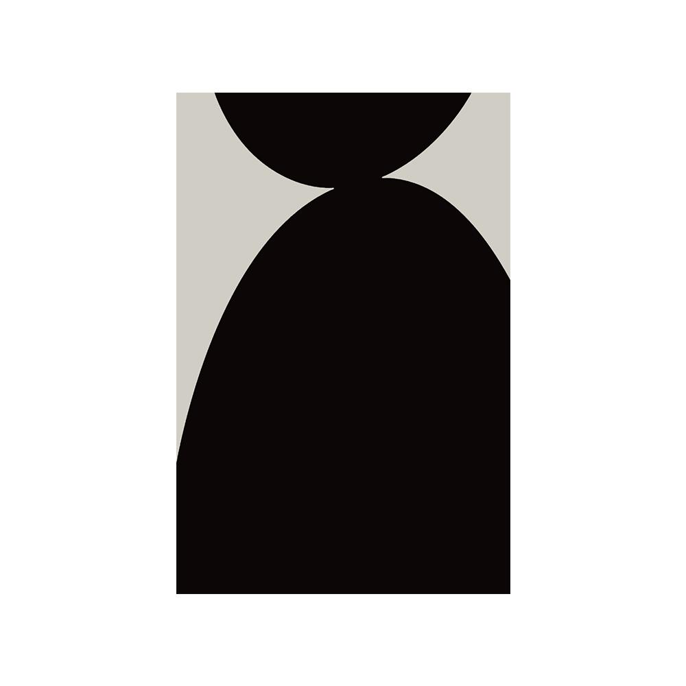 Minimalistický černý šedý obraz Canvas Print Severský nástěnný umělecký plakát Abstraktní estetický obrázek pro obývací pokoj Domácí dekorace Cuadros