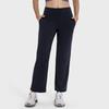 New High Elastic Nude Belly Yoga Pants Loose and Thin Straight Pants Running Fitness Sports Trousers SS