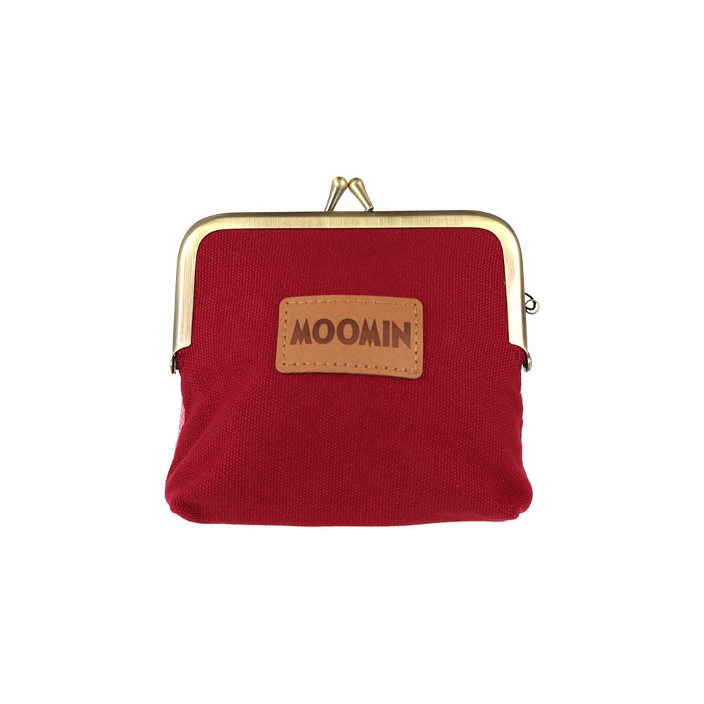 Stationery Little My Moomin Goods Mini Pouch with Clasp Closure and Tatami Little My S2337630 Sun-Star Embroidery,