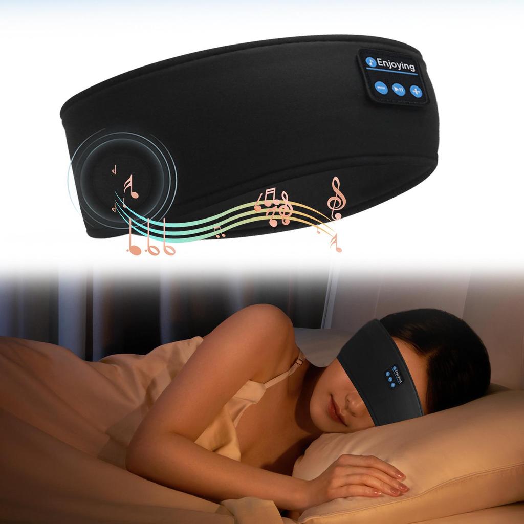 Bluetooth Sport Headband & Sleep Eye Mask with Music 5.4V - Call & Yoga Stereo Headband