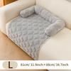 Autumn And Winter Season of Fluffy Material Pet Dog Mattress, Cat And Dog Sofa Mattress, Plush Pet Sofa Bed with Cushion, Cat Furniture Protector