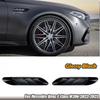 Pentru Mercedes Benz C E CLA 2 Bucăți Negru Sport Ventilație Laterală Aripă Ieșire Ornament