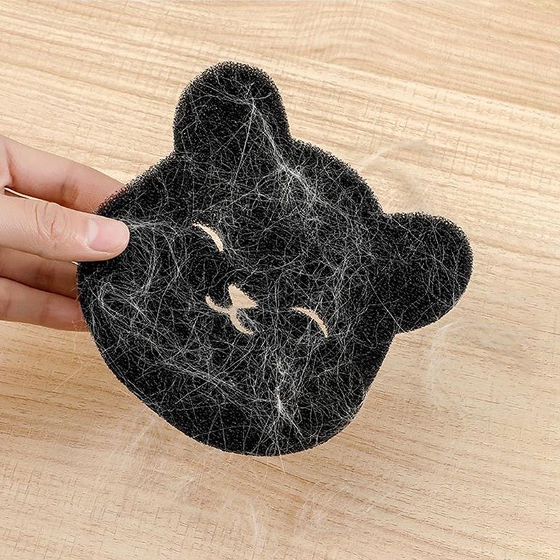 2 In 1 Pet Hair Remover Bear Shape Laundry Ball Washing Machine Lint Catcher Reusable Clothes Sofa Cat Dog Hair Cleaning Sponge