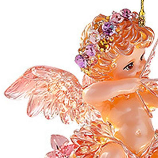 1/4Pcs Car Pendant Acrylic Scratch-Resistant Angel Heart Design Backpack Pendant Valentine Day Pendant Car Interior Accessor