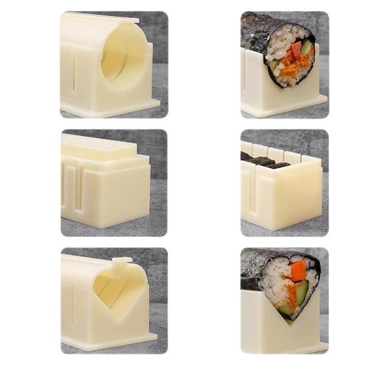 Complete Sushi Making Kit With Various Shape Molds And Sushi Knife Perfect For Home Diy Sushi Party Cooking Lovers