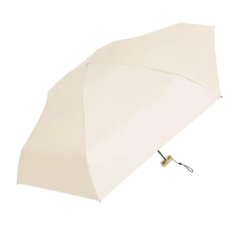 Card Umbrella for Women, Outdoor Sunshade Umbrella, Dual-Use for Sun and Rain, Sun Protection, Foldable Fiber Black Coating Sun Umbrella, Mobile